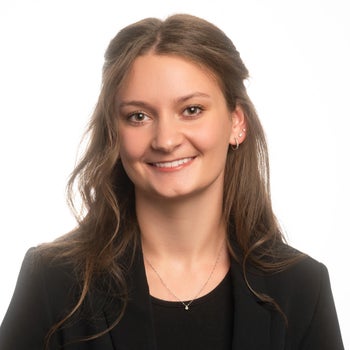 Portrait of Haley Faragini, Associate.